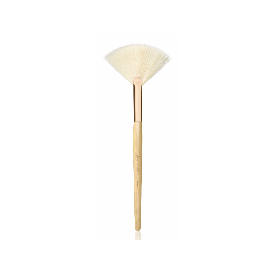 White Fan Brush